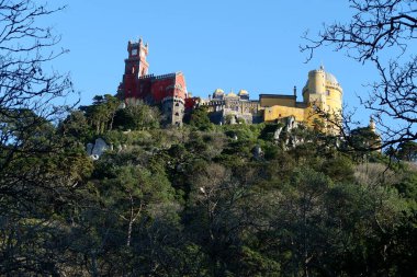 Monte Pena 'nın güzel manzarası,