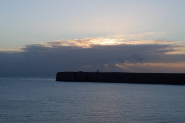 Güzel gün batımı manzarası