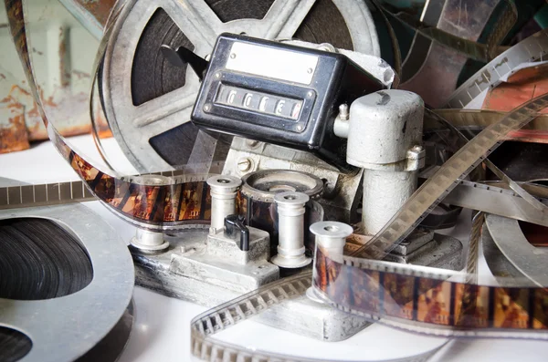 Old film reel cinematography — Stock Photo, Image