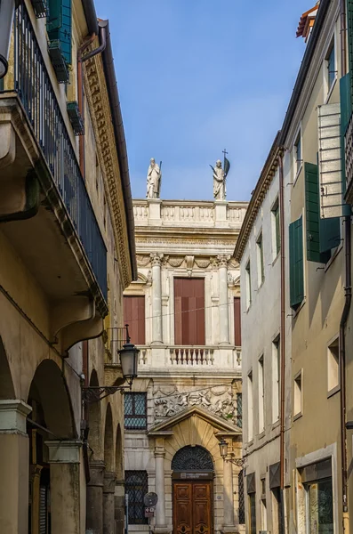 Antichi edifici e strade di Padova — Foto Stock