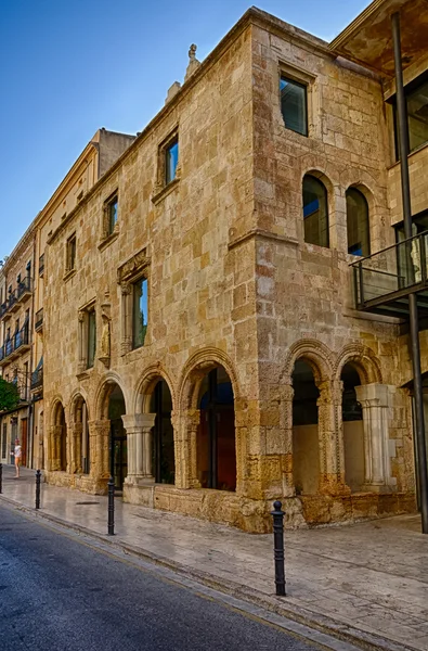 Antiguo edificio romano encontrado en Tarragona, España — Foto de Stock