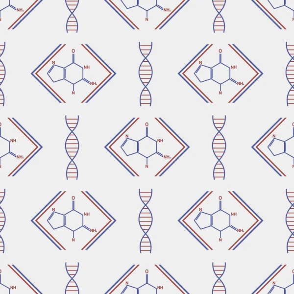 Dna ve formül tasarım adam için seamless modeli