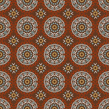 Seamless modeli. Soyut süsleme