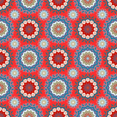 Seamless modeli. Soyut süsleme