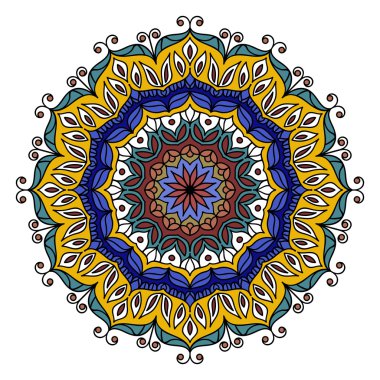 Renk Mandala. Örnek arka plan