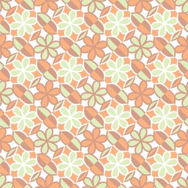 Kusursuz çiçek deseni