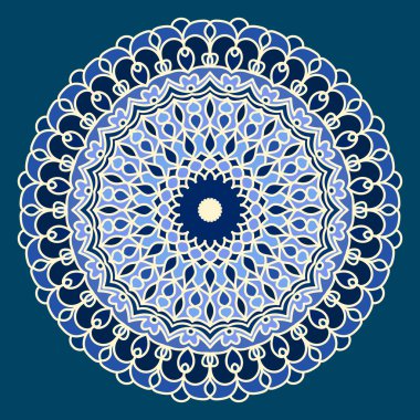 Renk Mandala. Örnek arka plan