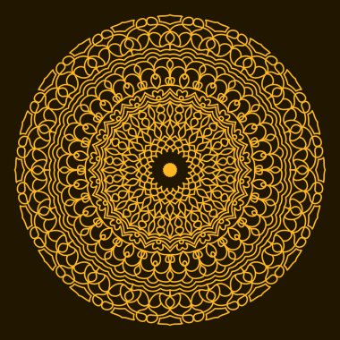 Mandala. Örnek arka plan