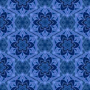 Dikişsiz çiçek desen tasarım