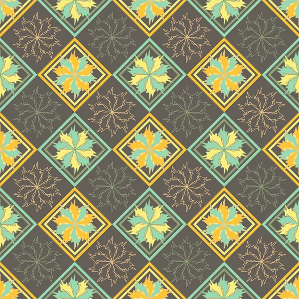 Sorunsuz çiçek desenli, ulusal süs, döşeli zemin ve duvar