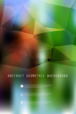 soyut geometrik çokgen arkaplan
