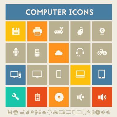 Modern düz tasarım