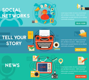 Haber ve sosyal ağ bir hikaye anlatmaya