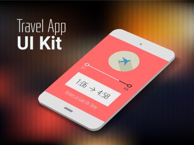 3D izometrik düz tasarım 