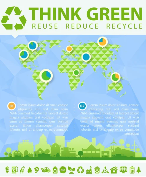 Alışveriş Merkezi şehir ve infographics