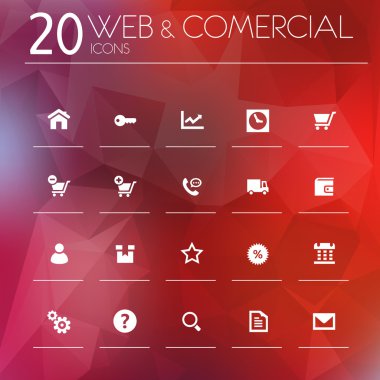 Web ve ticari simgeler 