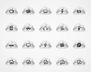 Multimedya nesnelerinin simgeler