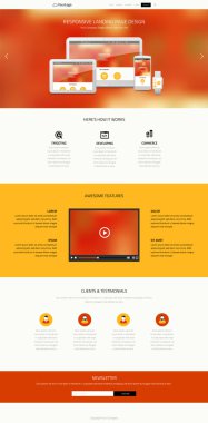 Duyarlı webdesign şablonu