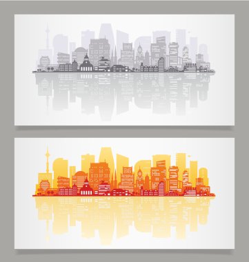 şehir manzarası setleri