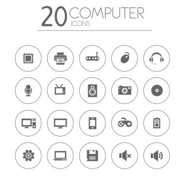 bilgisayar simgeler kümesi