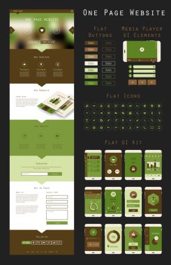 Sayfa Web sitesi tasarım