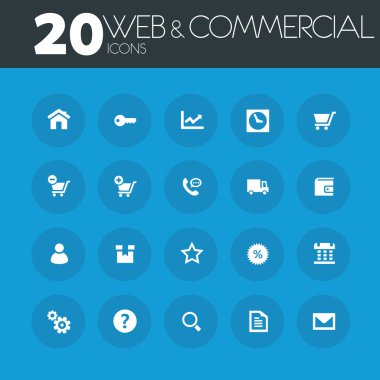 Web ve ticari simgeler 