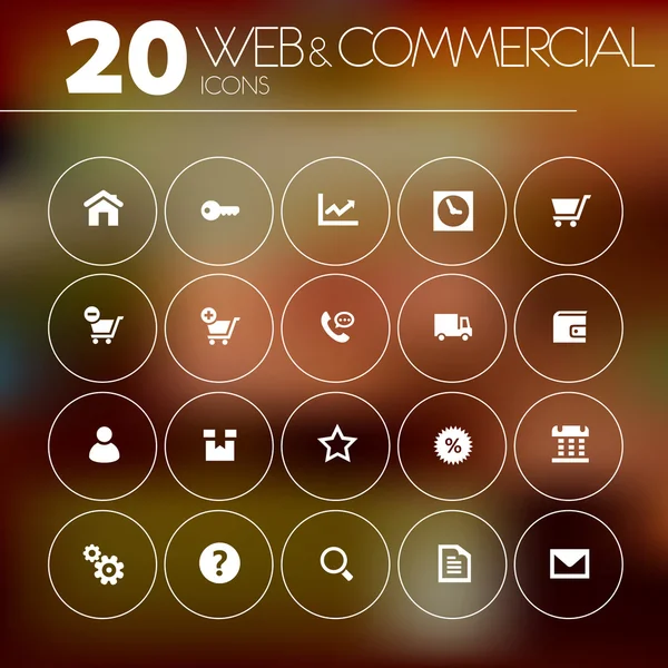 Web ve ticari simgeler 