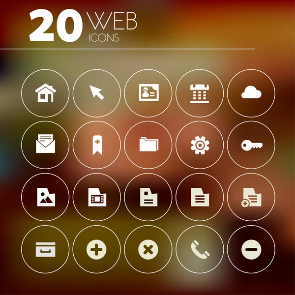 Web simgeler kümesi