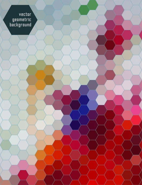 Soyut altıgen arkaplan