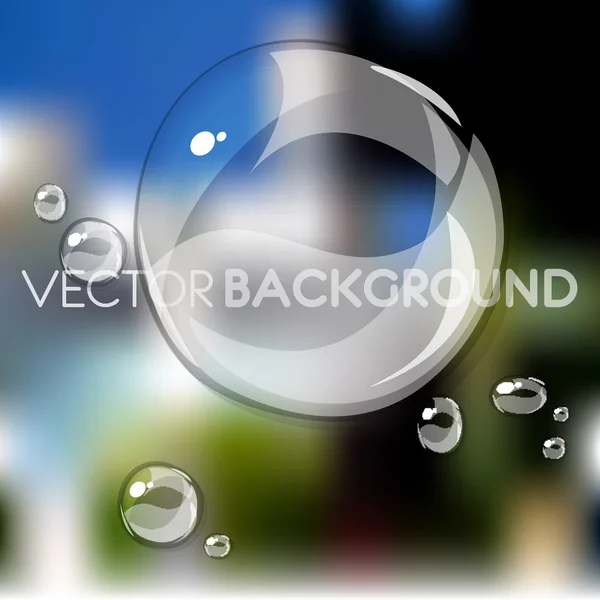 Fundo desfocado abstrato — Vetor de Stock