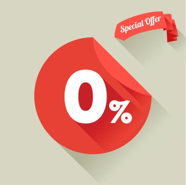 iskonto % 0 düğmesini