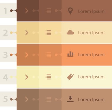 Adım ilerleme afiş