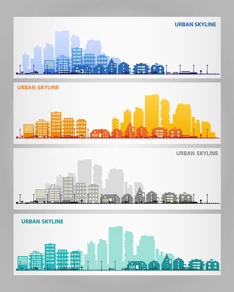 Cityscape ile çeşitli yerlerinde ayarla