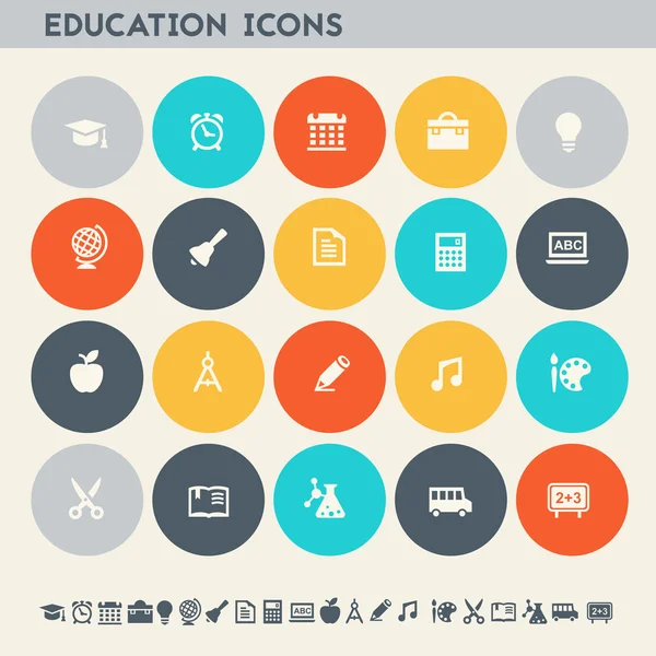 Eğitim Icons set.