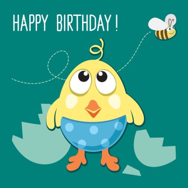 komik bir karakter kartı