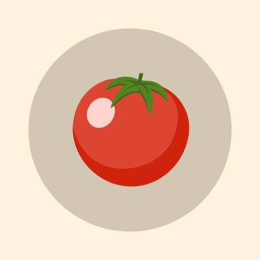 Kırmızı olgun domates..
