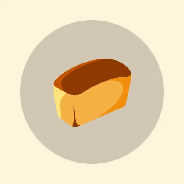Pão de pão . — Vetor de Stock