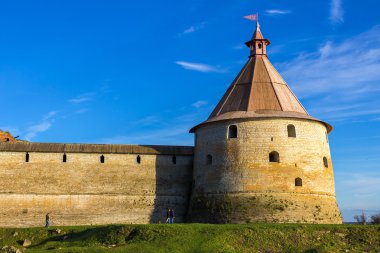 Kale Oreshek kulesi. Shlisselburg. Rusya.