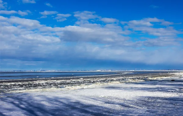 Baltic Coast deniz kışın