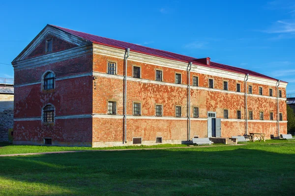 Gebäude des ehemaligen Gefängnisses. schlisselburg. — Stockfoto