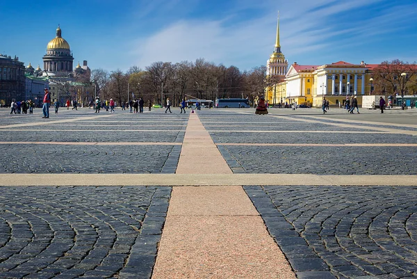 Дворцовая площадь в Петербурге — стоковое фото
