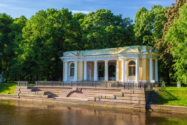 Rossi Mikhailovsky Bahçe Pavyonu. St. Petersburg. Rusya
