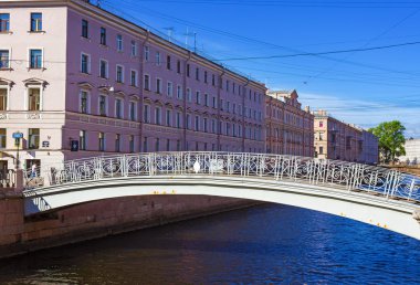 St Petersburg, Rusya Federasyonu Griboedov kanal köprüde