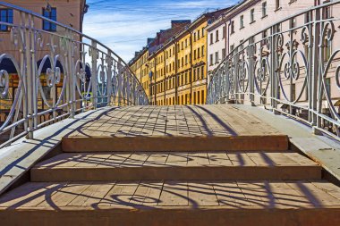 St Petersburg, Rusya Federasyonu Griboedov kanal köprüde