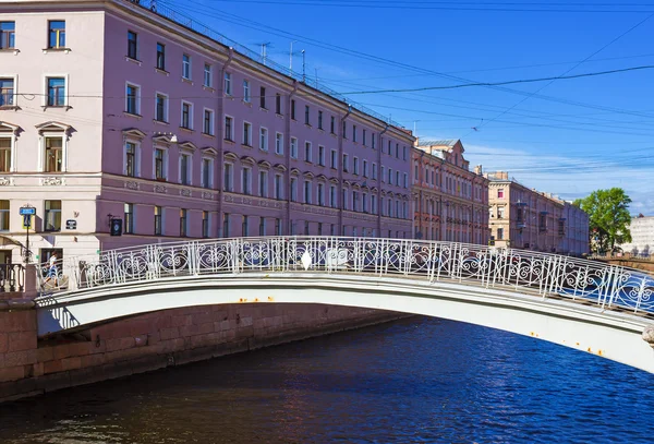 St Petersburg, Rusya Federasyonu Griboedov kanal köprüde