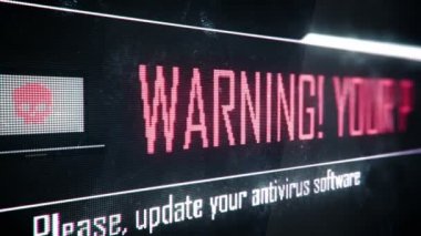 Saldırı altındayız, virüsten koruma yazılımı ekran metnini güncelleştir, sistem iletisi Pc olduğunu