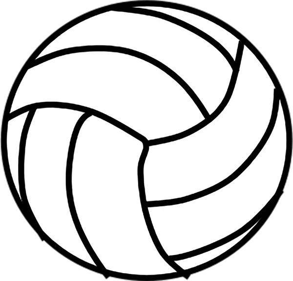 Volleyball Bola Dos Desenhos Animados Para Animação — Fotografia de Stock