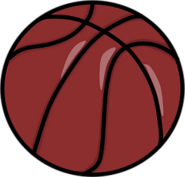 Basqetbal çizgi film top animasyon için