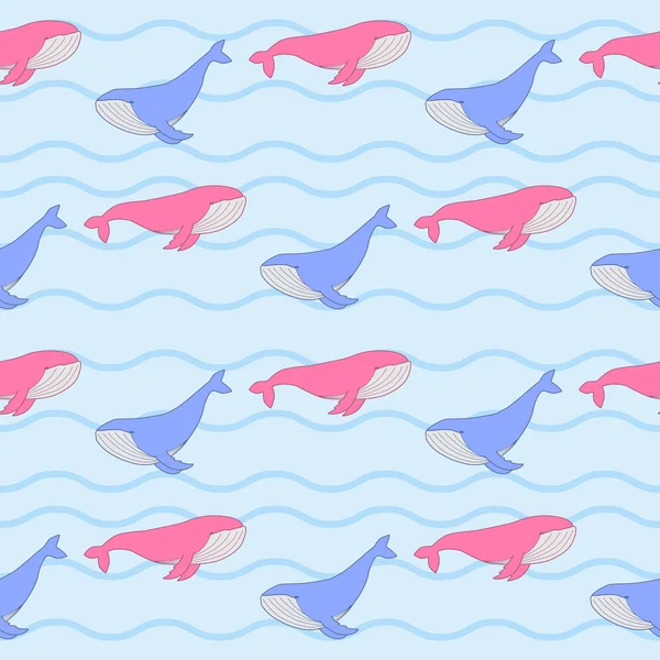 Sevimli balina desen