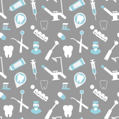 Diş seamless modeli